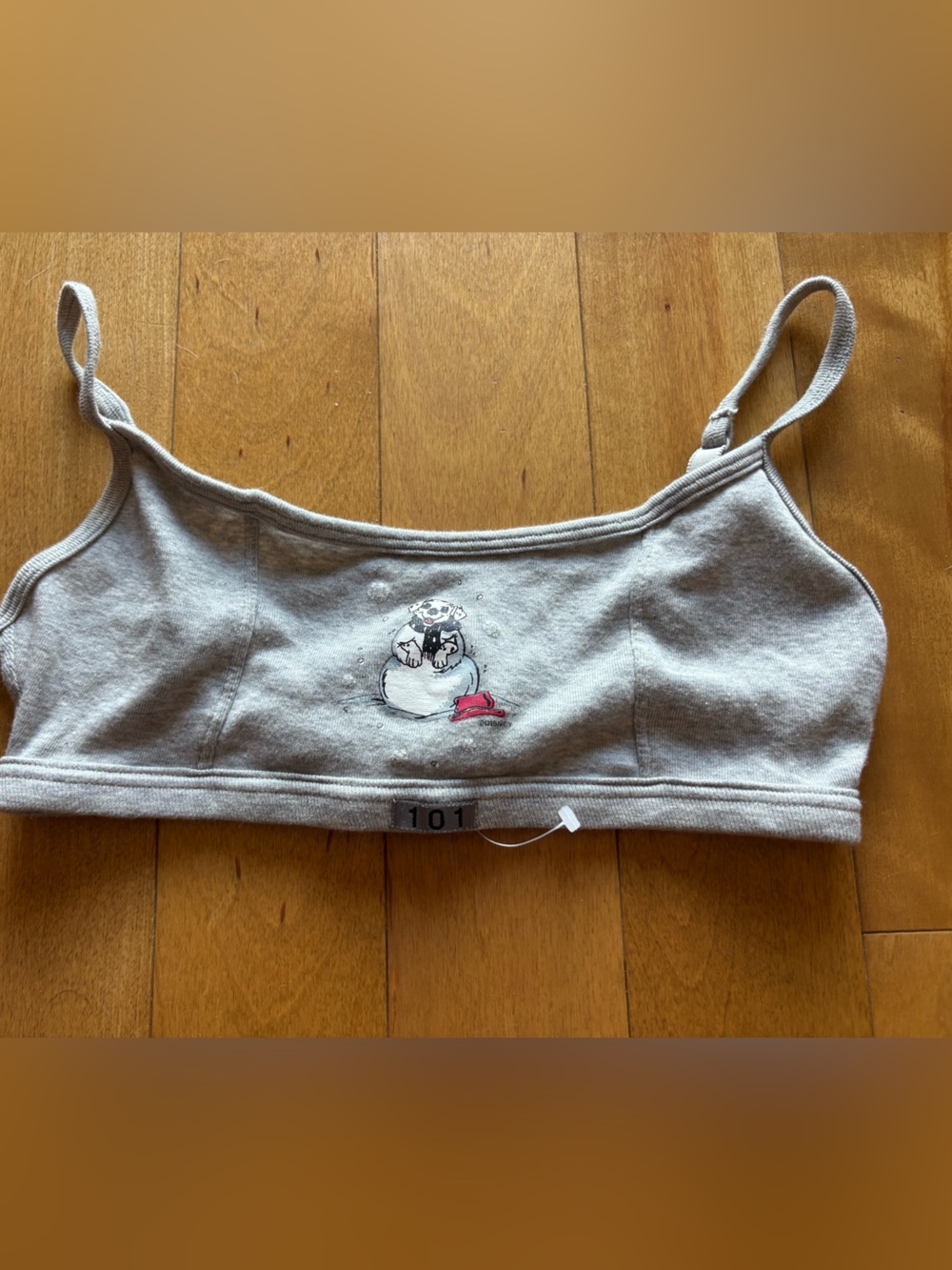 NWOT vintage Disney bralette.  Size large